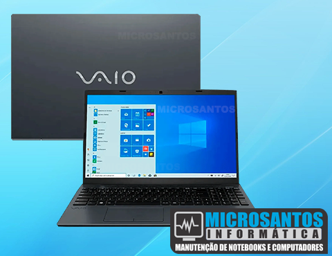 Formatação de Notebook Sony Vaio em Santos e Baixada Santista